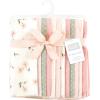 imageHudson Baby Unisex Baby Flannel Burp Cloth 12pk Fun Desert One SizePink Dainty Floral