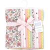 imageHudson Baby Unisex Baby Flannel Burp Cloth 12pk Fun Desert One SizePink Yellow Pretty Floral