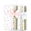imageHudson Baby Unisex Baby Flannel Burp Cloth 12pk Fun Desert One SizeSage Floral