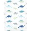 imageHudson Baby Unisex Baby Flannel Burp Cloth 12pk Fun Desert One SizeSoft Teal Dino
