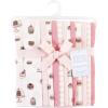 imageHudson Baby Unisex Baby Flannel Burp Cloth 12pk Fun Desert One SizeSweet Bakery