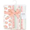 imageHudson Baby Unisex Baby Flannel Burp Cloth 12pk Fun Desert One SizeSweet Peach