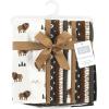imageHudson Baby Unisex Baby Flannel Burp Cloth 12pk Fun Desert One SizeWild Buffalo