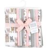 imageHudson Baby Unisex Baby Flannel Burp Cloth 12pk Fun Desert One SizeWild Forest Pink
