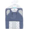 imageHudson Baby Unisex Baby Hooded Towel and Five Washcloths Modern Giraffe One SizeSailor Elephant