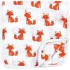 imageHudson Baby Unisex Baby Muslin Burp Cloth 7pk Forest Animals One SizeFoxes