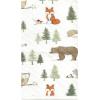 imageHudson Baby Unisex Baby Quilted Burp Cloths Space One SizeForest Animals
