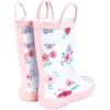 imageHudson Baby Unisex Baby Rain BootsButterfly Floral