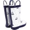 imageHudson Baby Unisex Baby Rain BootsSailboat