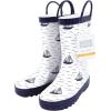 imageHudson Baby Unisex Baby Rain BootsSailboat