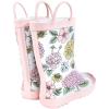 imageHudson Baby Unisex Baby Rain BootsVintage Blossom