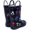 imageHudson Baby Unisex Baby Rain BootsWildflower