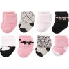 imageHudson Baby Unisex Cotton Rich Baby Terry Socks 16PackBows