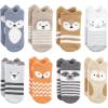 imageHudson Baby Unisex Cotton Rich Baby Terry Socks 16PackMulticolor Boy Woodland