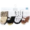 imageHudson Baby Unisex Cotton Rich Baby Terry Socks 16PackNeutral Leopard