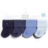 imageHudson Baby Unisex Cotton Rich Baby Terry Socks 16PackSolid Blue Gray