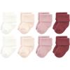 imageHudson Baby Unisex Cotton Rich Baby Terry Socks 16PackSolid Blush Pink
