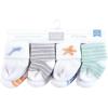 imageHudson Baby Unisex Cotton Rich Baby Terry Socks 16PackStarfish