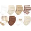 imageHudson Baby Unisex Cotton Rich Baby Terry Socks 16PackTeddy Bear