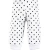 imageHudson Baby Unisex Thermal Preemie Layette Set 4pc Short Sleeve OutfitBlack White Dots