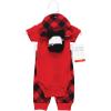 imageHudson Baby Unisex Thermal Preemie Layette Set 4pc Short Sleeve OutfitGirl Buffalo Plaid