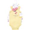 imageHudson Baby babygirls Bodysuit Short and SockButterfly Floral Daddy