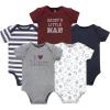 imageHudson Baby Baby Boys Cotton Bodysuits 5packBoy Daddy