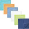 imageHudson Baby Baby Rayon Burpcloth 6pk Citrus One SizeBlue Orange Lime