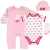 imageHudson Baby BabyGirls 4 Piece Clothing SetBallet