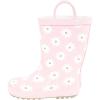 imageHudson Baby Infant Girls Rain Boots Dusty Pink Flower 4 Toddler