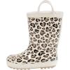 imageHudson Baby Infant Girls Rain Boots Heart Leopard 4 Toddler