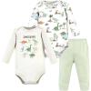 imageHudson Baby Unisex Baby Cotton Bodysuit and Pant SetDinosaur Adventures Longsleeve