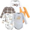 imageHudson Baby Unisex Baby Cotton BodysuitsBoy Magical Woodland