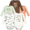 imageHudson Baby Unisex Baby Cotton BodysuitsDinosaur Adventures