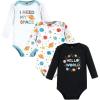 imageHudson Baby Unisex Baby Cotton BodysuitsHappy Planets