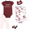 imageHudson Baby Unisex Baby Cotton Layette SetSweet Roses