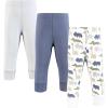imageHudson Baby Unisex Baby Cotton Pants and LeggingsWild Leaf Safari
