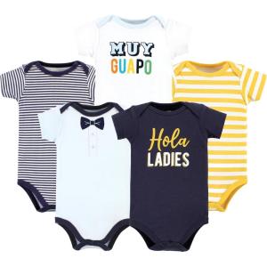 imageHudson Baby Baby Boys Cotton Bodysuits 5packHola Ladies