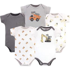 imageHudson Baby Baby Boys Cotton Bodysuits 5packYa Dig