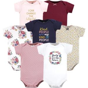 imageHudson Baby Baby Girls Cotton Bodysuits 7packGirls World