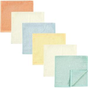 imageHudson Baby Baby Rayon Burpcloth 6pk Citrus One SizeSoft Neutral