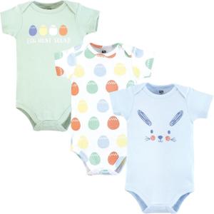 imageHudson Baby Unisex Baby Cotton BodysuitsEgg Hunt