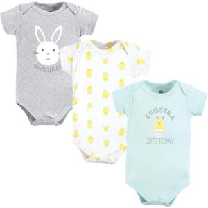 imageHudson Baby Unisex Baby Cotton BodysuitsEggstra Cute