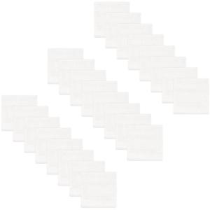 imageHudson Baby Unisex Baby Cotton Bundle Washcloths Basic White 24Pack 12x12 inchesBasic White 24pack