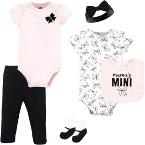 imageHudson Baby Unisex Baby Cotton Layette SetMamas Mini Bows