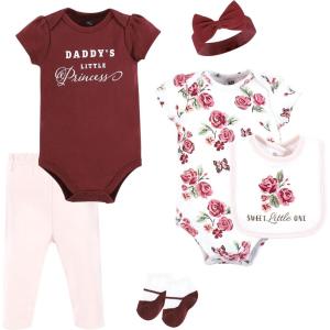imageHudson Baby Unisex Baby Cotton Layette SetSweet Roses