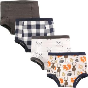 imageHudson Baby Unisex Baby Cotton Training PantsForest