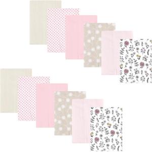 imageHudson Baby Unisex Baby Flannel Burp Cloth 12pk Fun Desert One SizeDandelion Wish