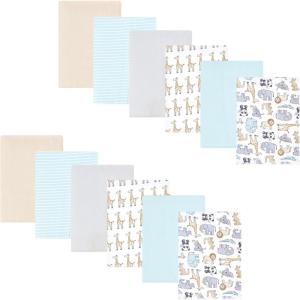 imageHudson Baby Unisex Baby Flannel Burp Cloth 12pk Fun Desert One SizeKangaroo