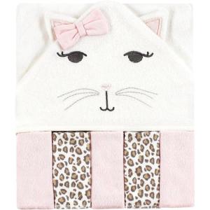 imageHudson Baby Unisex Baby Hooded Towel and Five Washcloths Modern Giraffe One SizeKitty
